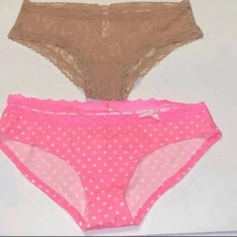 2 Victoria’s Secret size Large.